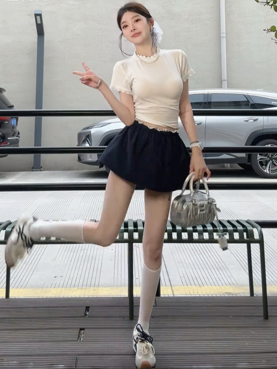 冰丝阔腿裤女夏两件套